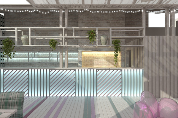 Cafe Interior Design Memphis Style 08