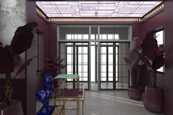 Cafe Interior Design Memphis Style 20