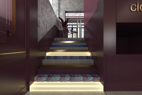 Cafe Interior Design Memphis Style 21