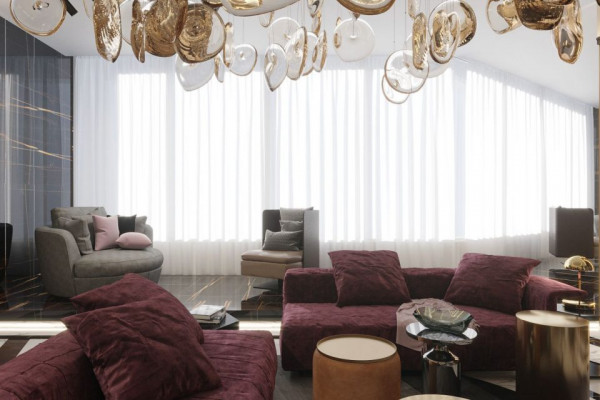 Luxury Apartment Design in the Art Deco Style 08