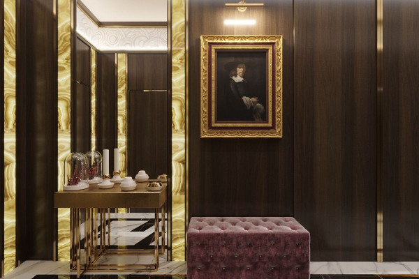 Luxury Apartment Design in the Art Deco Style 033