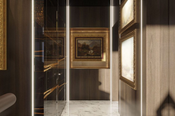 Luxury Apartment Design in the Art Deco Style 029