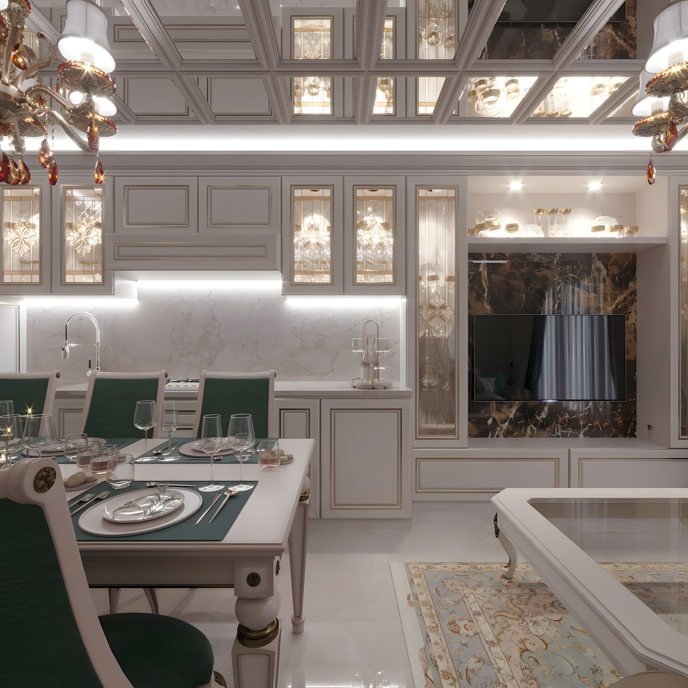 Classic Apartment Design | Maria Green – Interior Designer