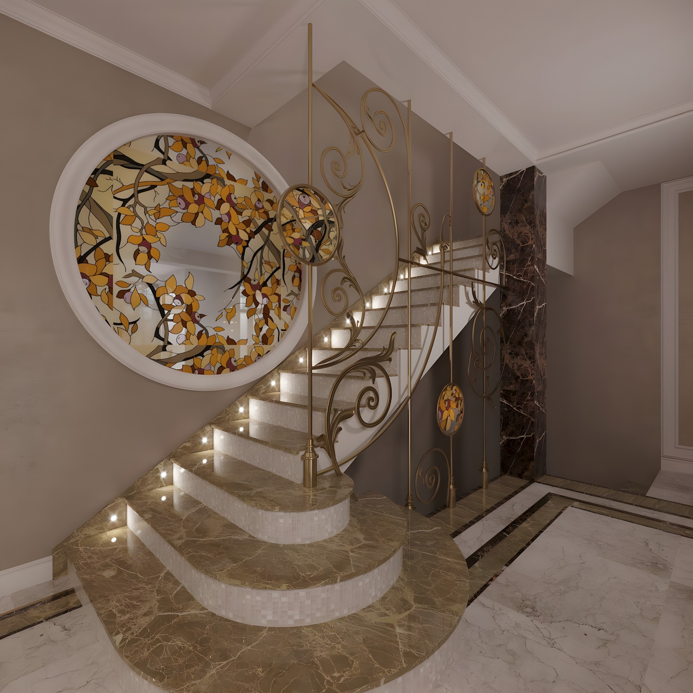 Townhouse Design with 100 m² Floor Area | Maria Green – Interior Designer