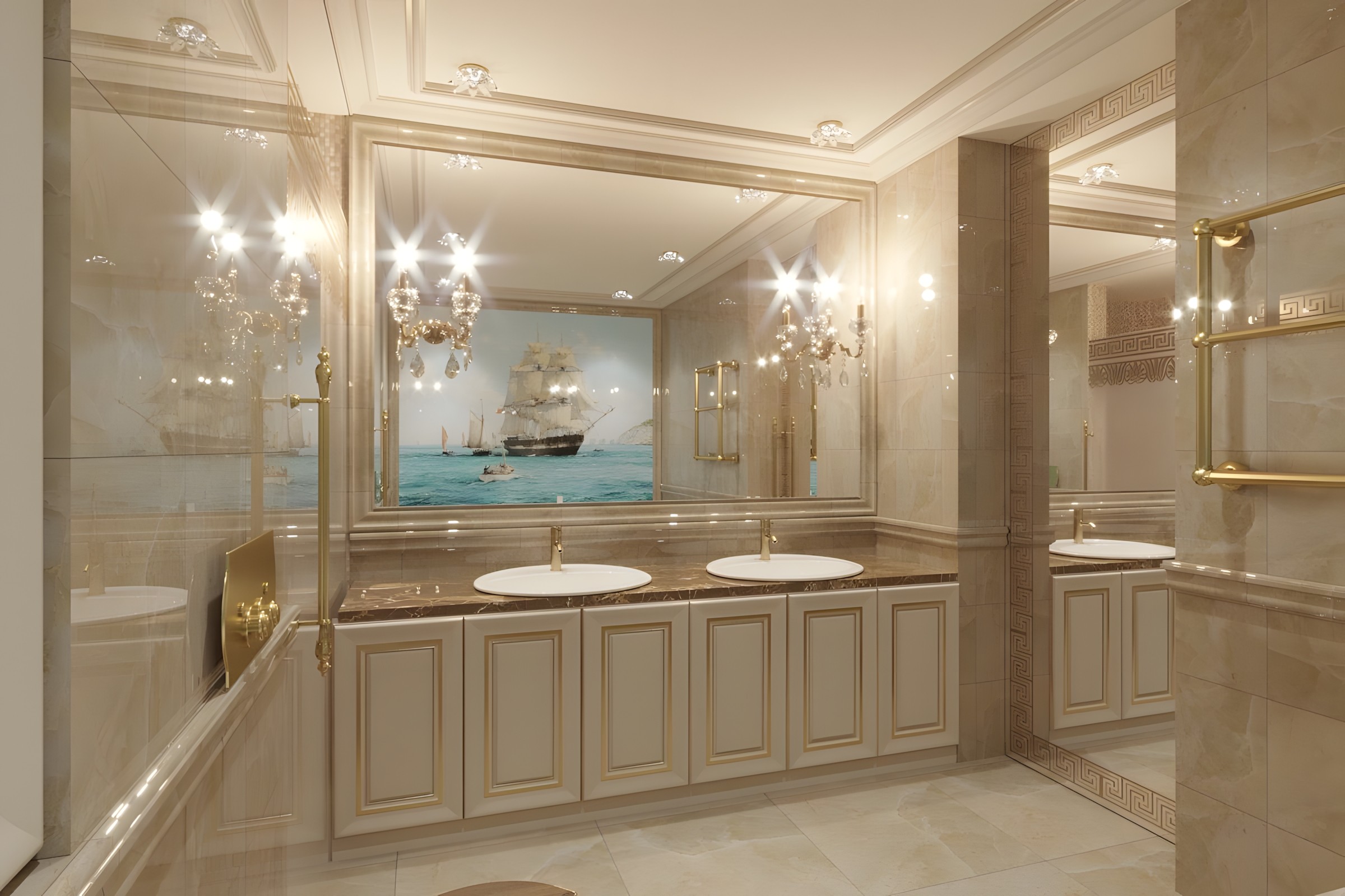 Curated visual reference: Duplex Apartment Design In A Classic Style Photo Inspiration