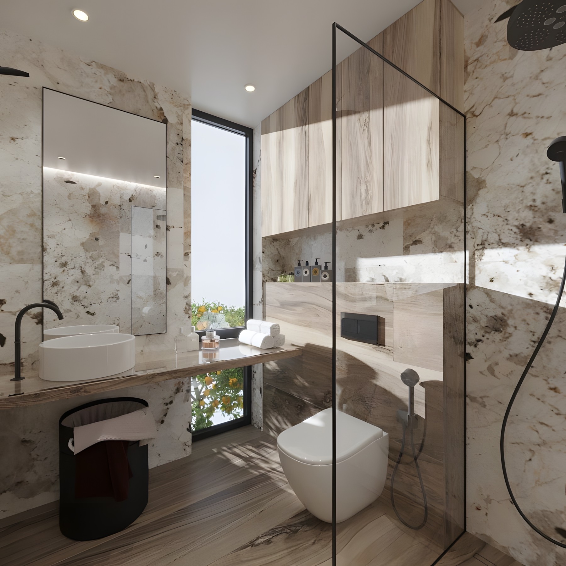 Loft Style Bathroom Ideas | Maria Green – Interior Designer - Loft Style Bathroom Interior Design Ideas
