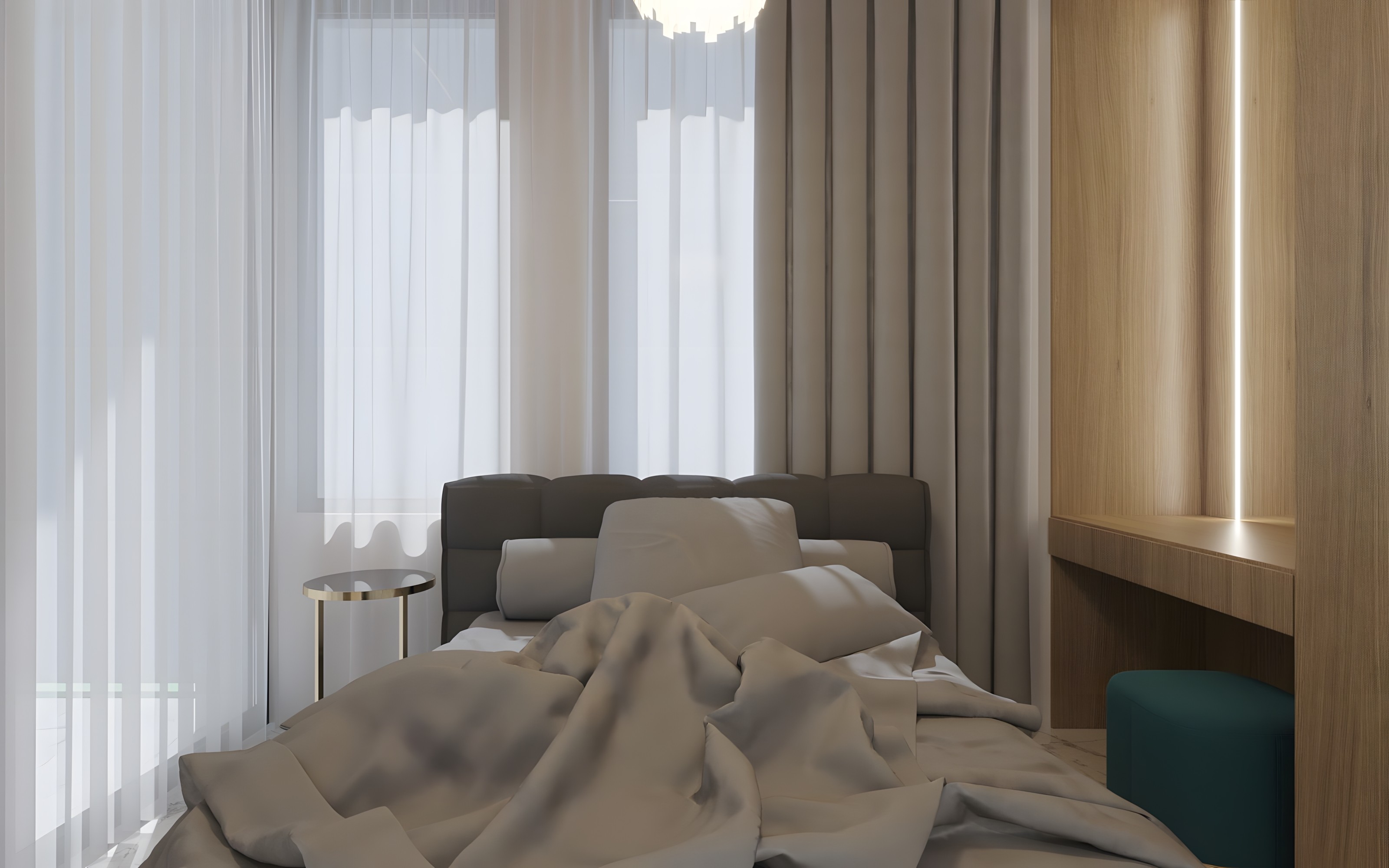 Curated visual reference: Curated Green Penthouse Apartment Building Management Gallery View 22