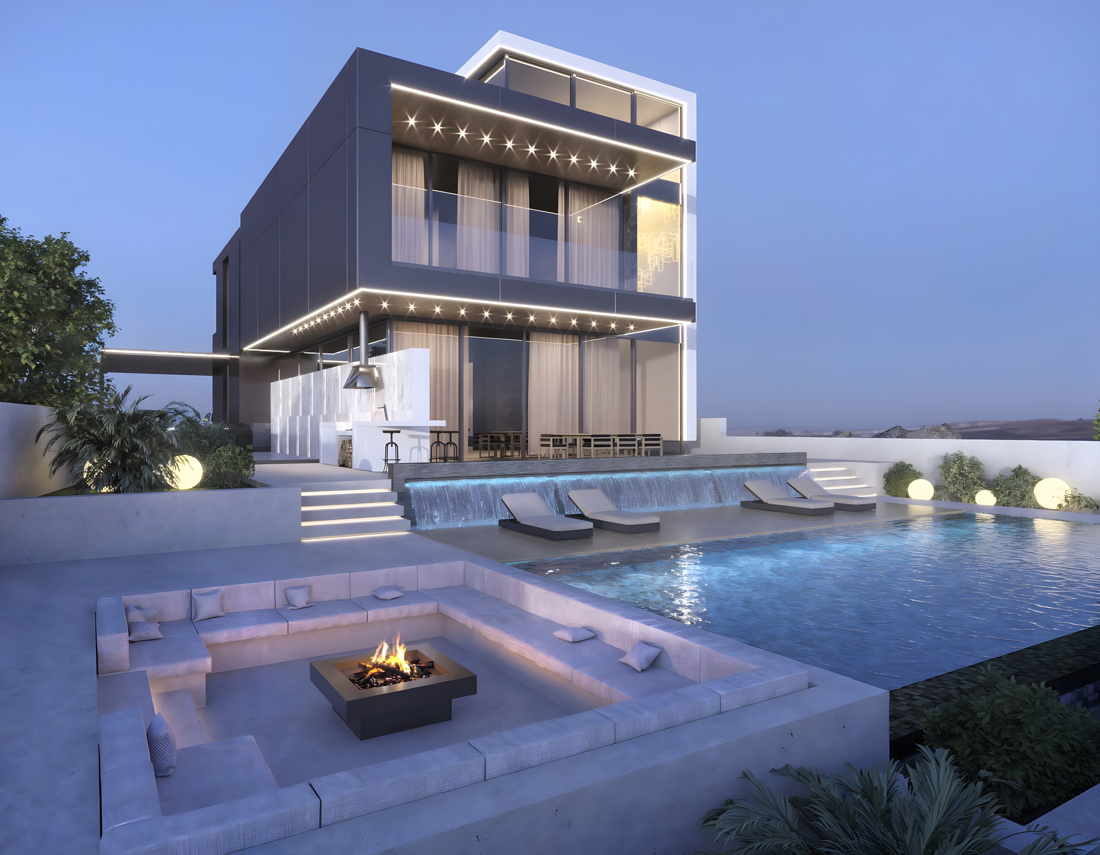 House Design with a Pool in Limassol, Cyprus | Maria Green – Interior ...