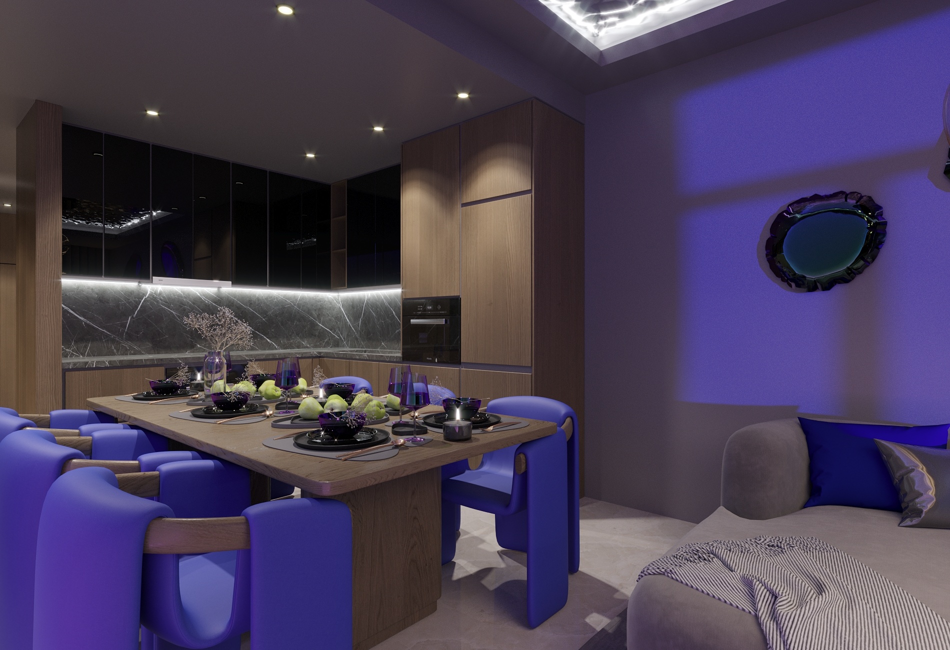 Picture Idea: Modern Style Apartment Design In Dubai