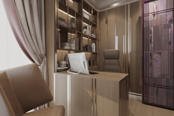 Apartment design in Art Nouveau style 031