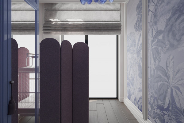 Apartment design in Art Nouveau style 046