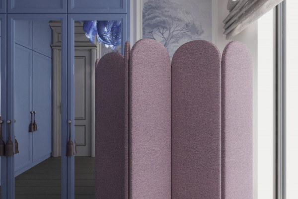 Apartment design in Art Nouveau style 047
