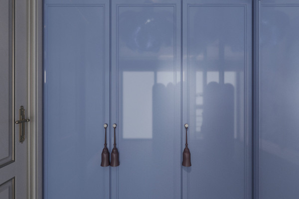Apartment design in Art Nouveau style 044