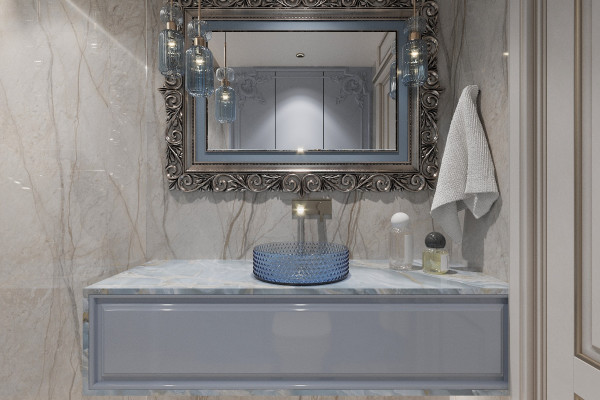 Apartment design in Art Nouveau style 037