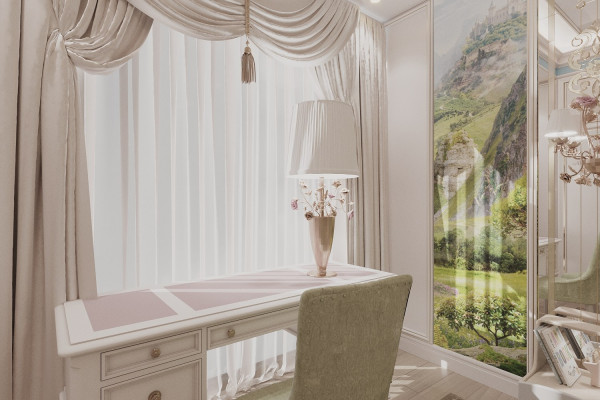 Classical Style Apartment Design 045