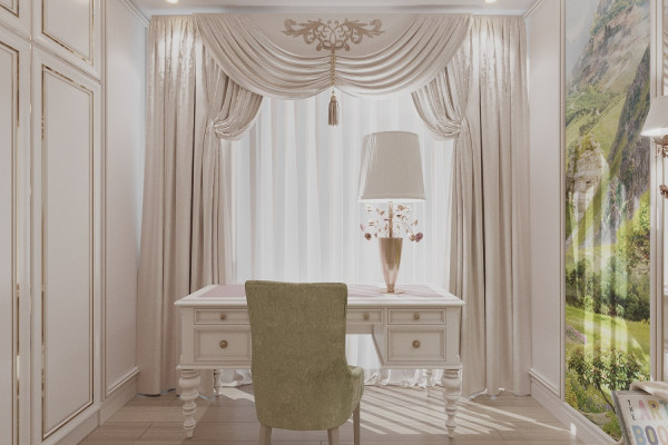 Classical Style Apartment Design 044