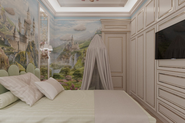 Classical Style Apartment Design 046