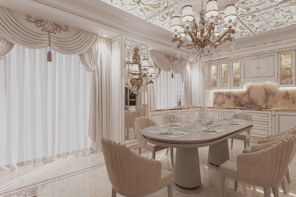 Classical Style Apartment Design 010