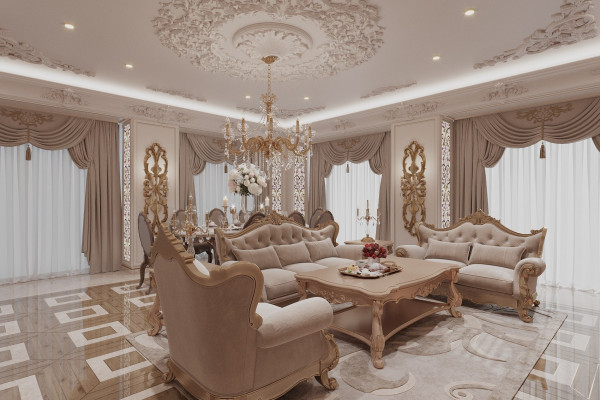 Classical Style Apartment Design 03