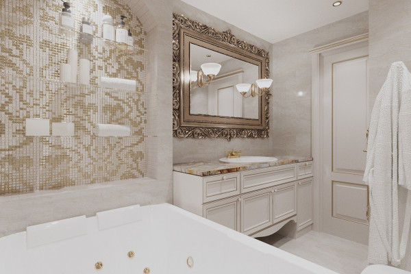 Classical Style Apartment Design 024
