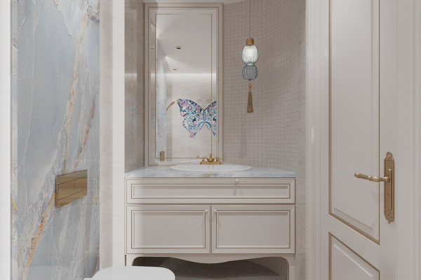 Classical Style Apartment Design 037