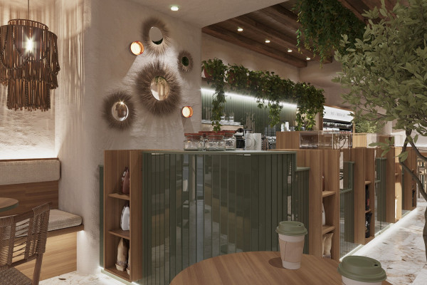 Eco-Style Cafe Design in Monaco 01